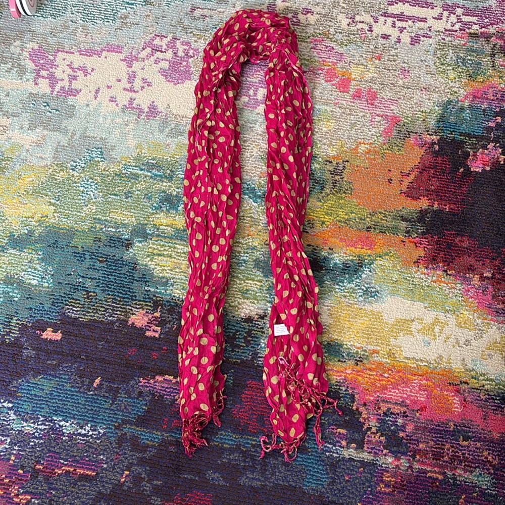 Joy Susan Polka Dot Scarf